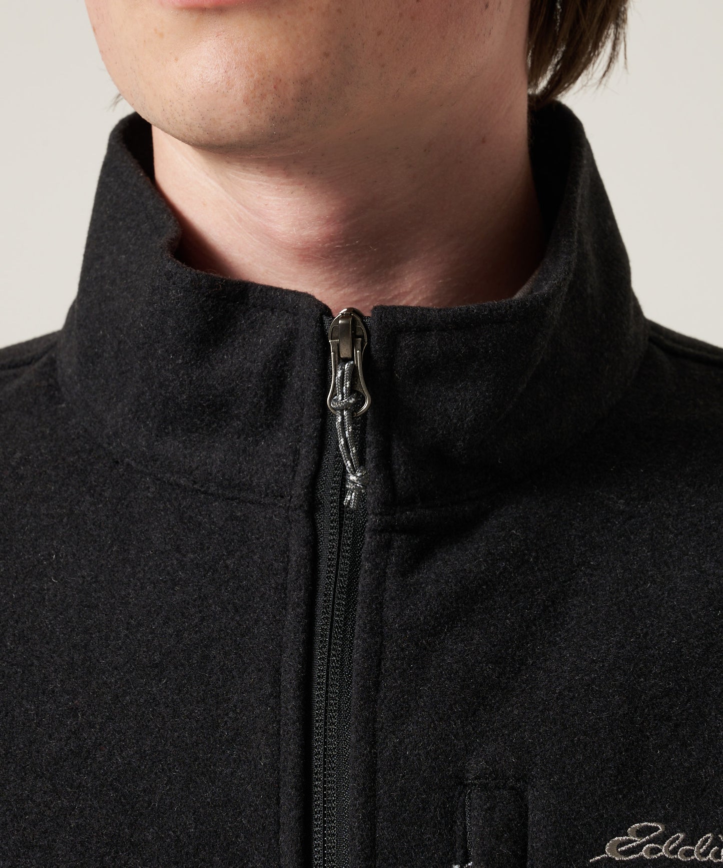 【予約】ボンディング ウール ジップスタンド/BONDING WOOL ZIP STAND
