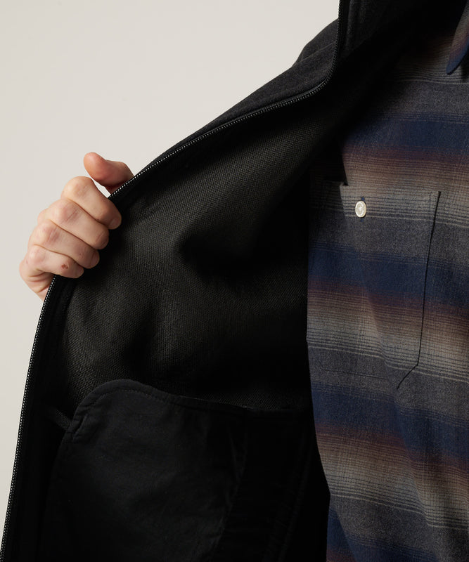 【予約】ボンディング ウール ジップスタンド/BONDING WOOL ZIP STAND