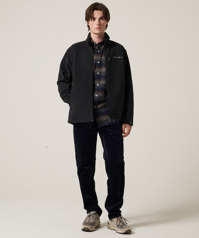 【予約】ボンディング ウール ジップスタンド/BONDING WOOL ZIP STAND