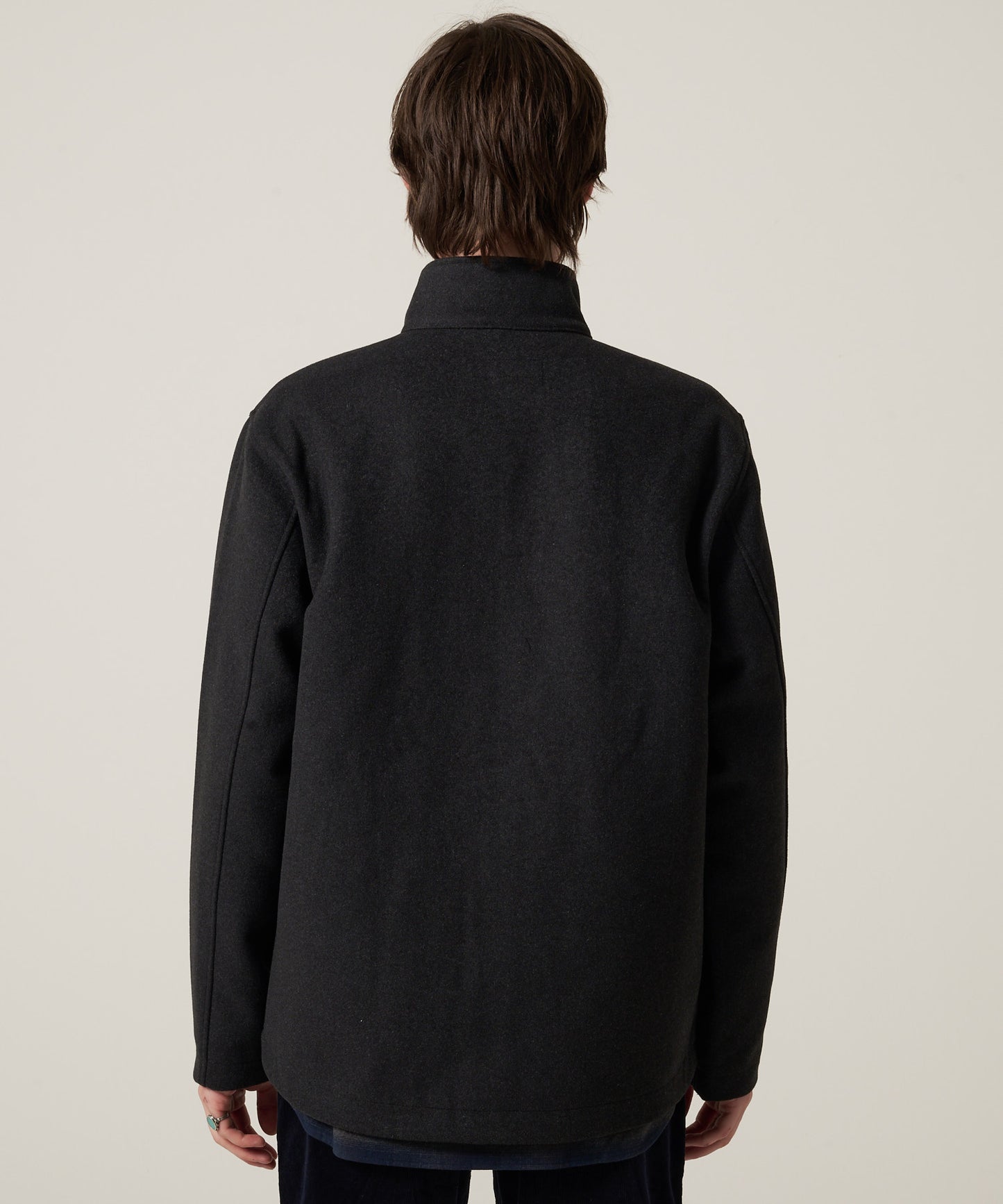 【予約】ボンディング ウール ジップスタンド/BONDING WOOL ZIP STAND