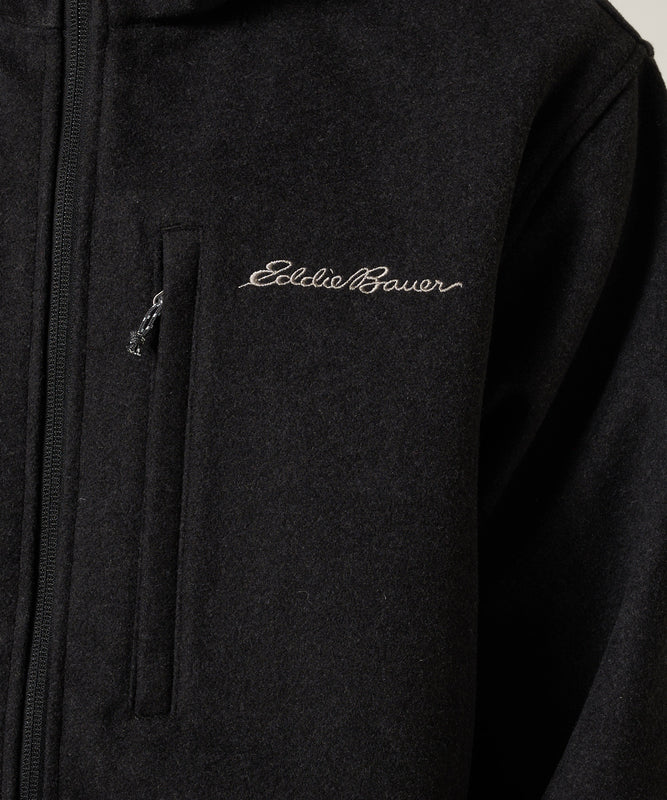 【予約】ボンディング ウール ジップフーディ/BONDING WOOL ZIP HOODIE
