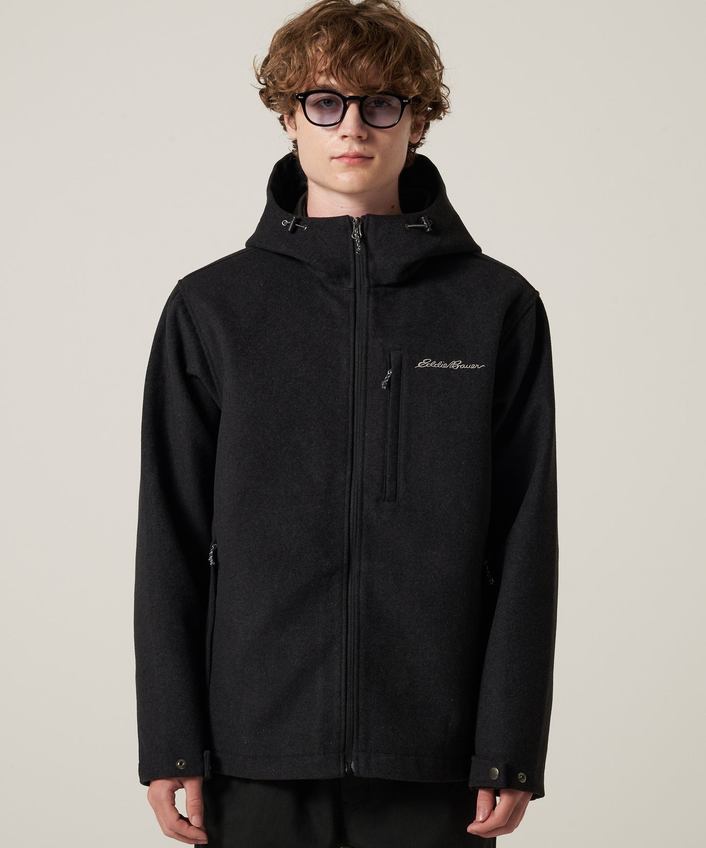 【予約】ボンディング ウール ジップフーディ/BONDING WOOL ZIP HOODIE
