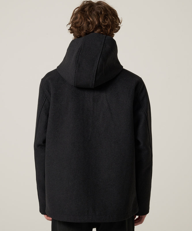 【予約】ボンディング ウール ジップフーディ/BONDING WOOL ZIP HOODIE