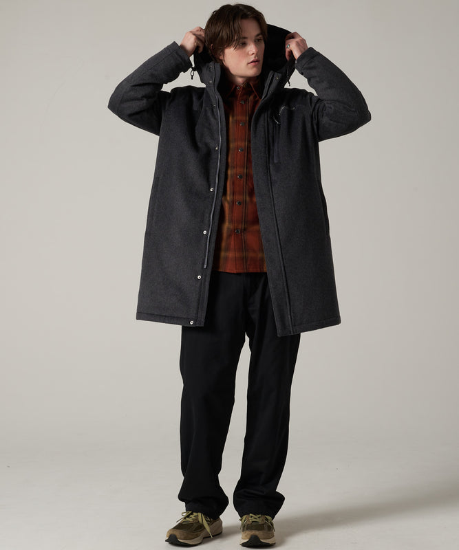 【1,000P対象】 【予約】ウール メインステイ インサレーテッド トレンチ/WOOL MAINSTAY INSULATED TRENCH