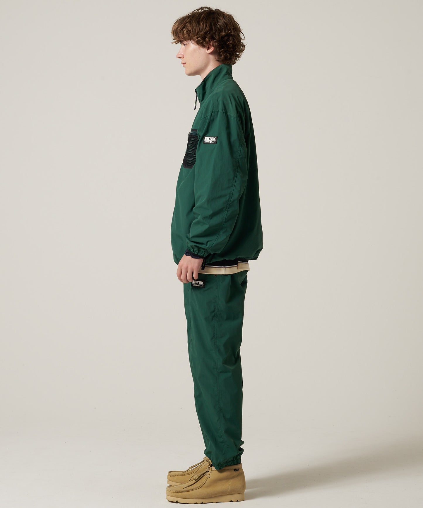 【予約】EBTEK ナイロンメッシュ ブルゾン/EBTEK NYLON/MESH BLOUSON