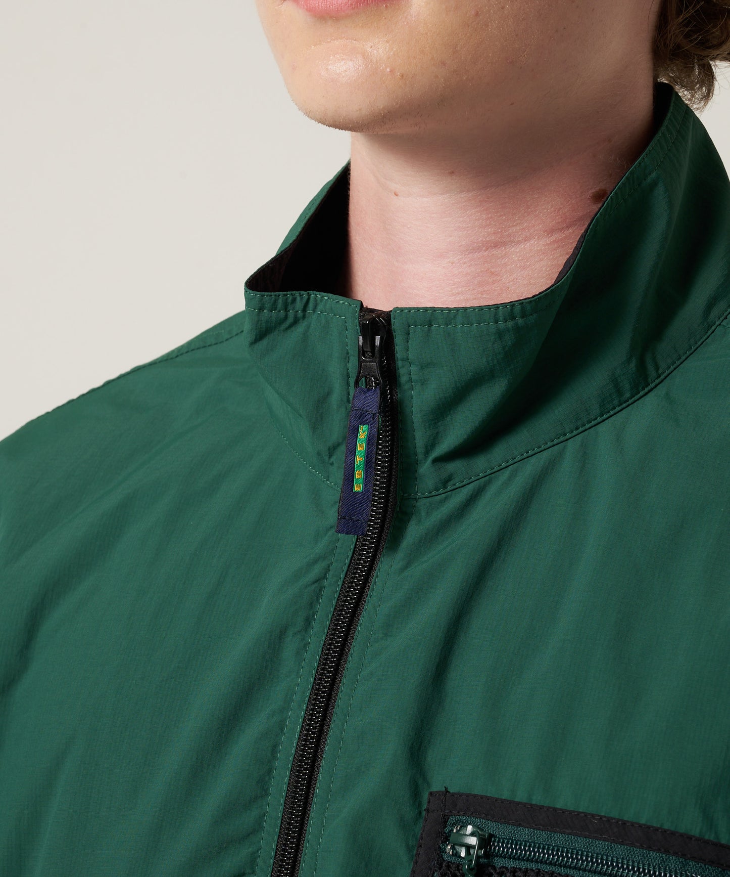 【予約】EBTEK ナイロンメッシュ ブルゾン/EBTEK NYLON/MESH BLOUSON