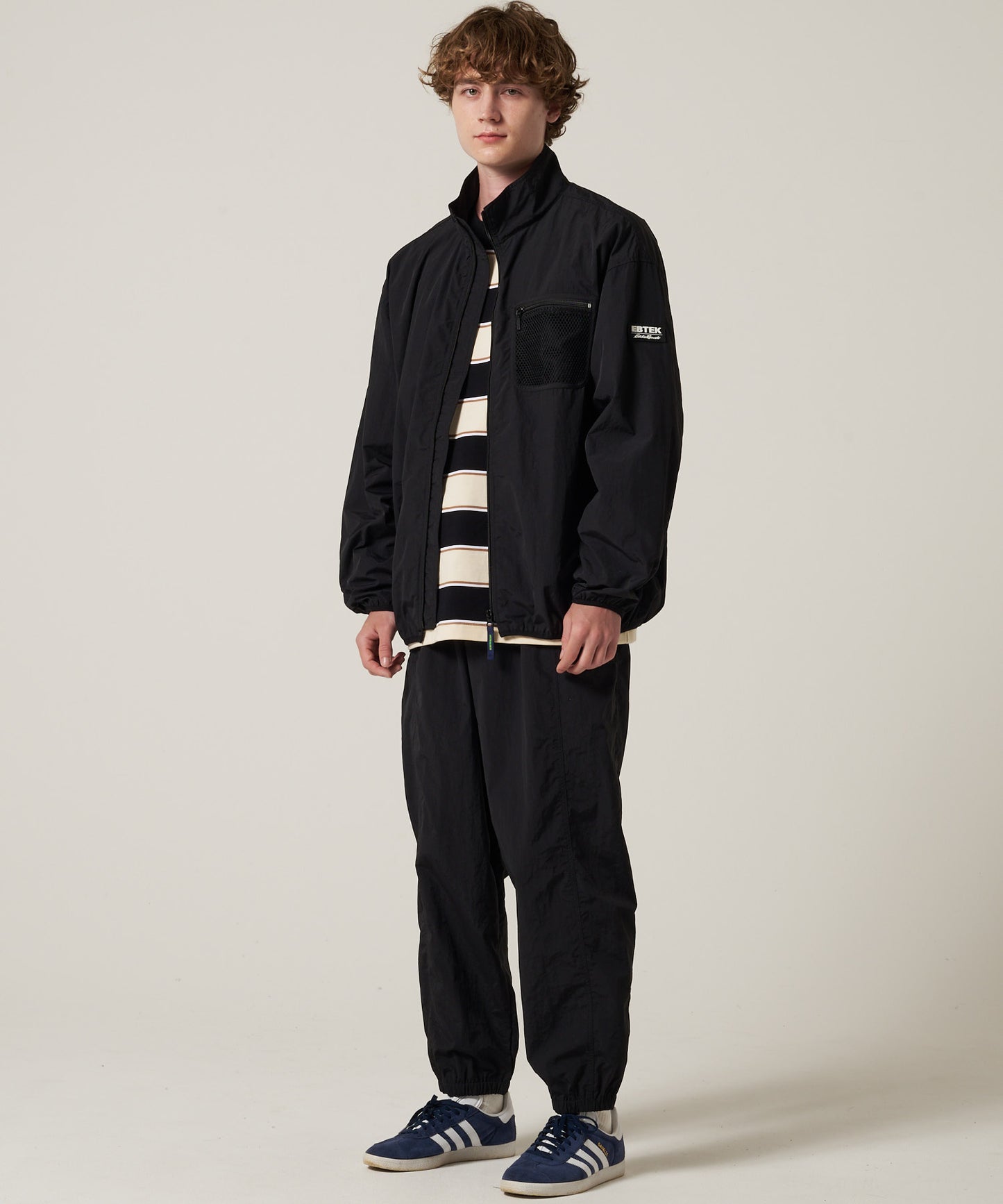 【予約】EBTEK ナイロンメッシュ ブルゾン/EBTEK NYLON/MESH BLOUSON