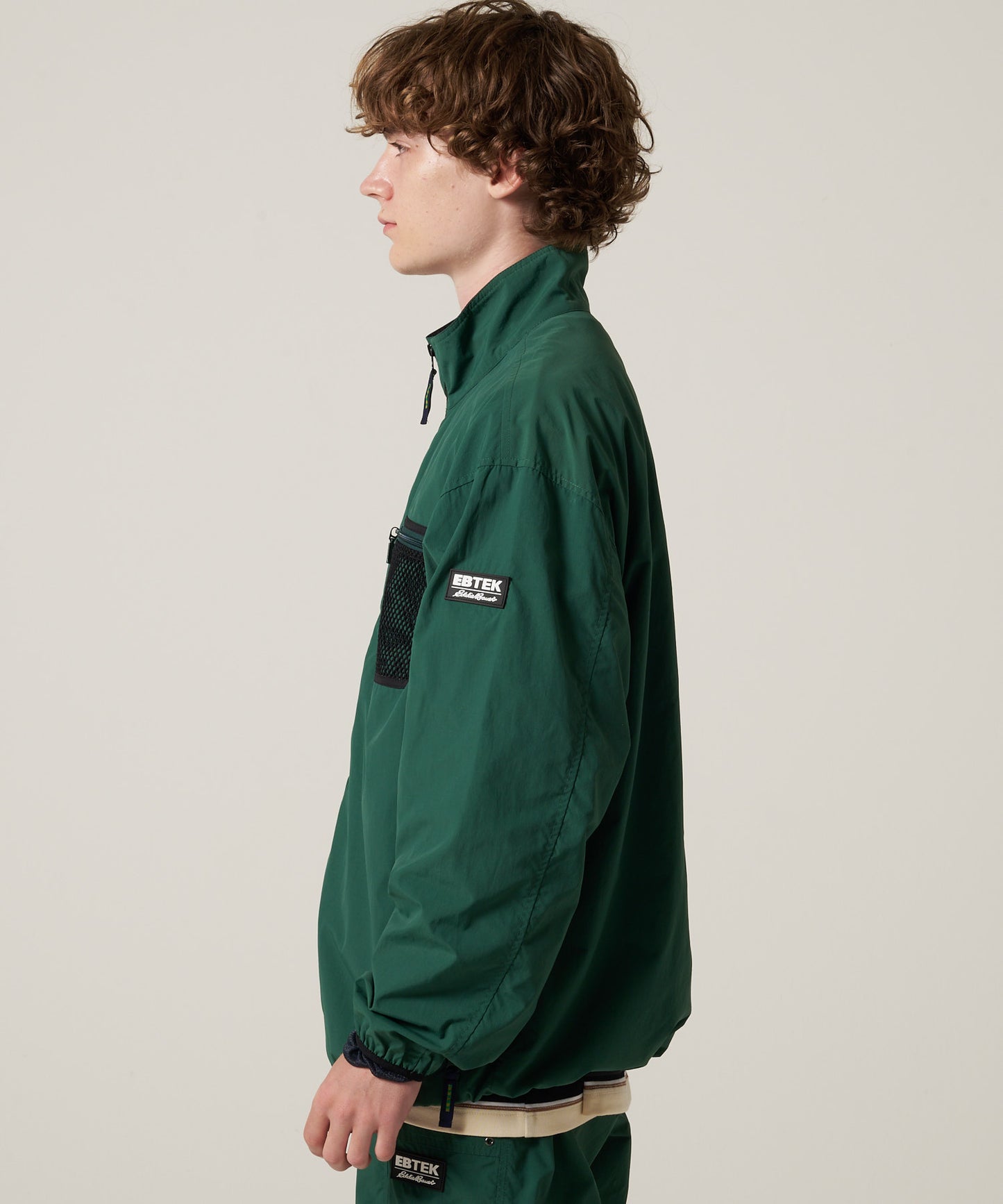 【予約】EBTEK ナイロンメッシュ ブルゾン/EBTEK NYLON/MESH BLOUSON