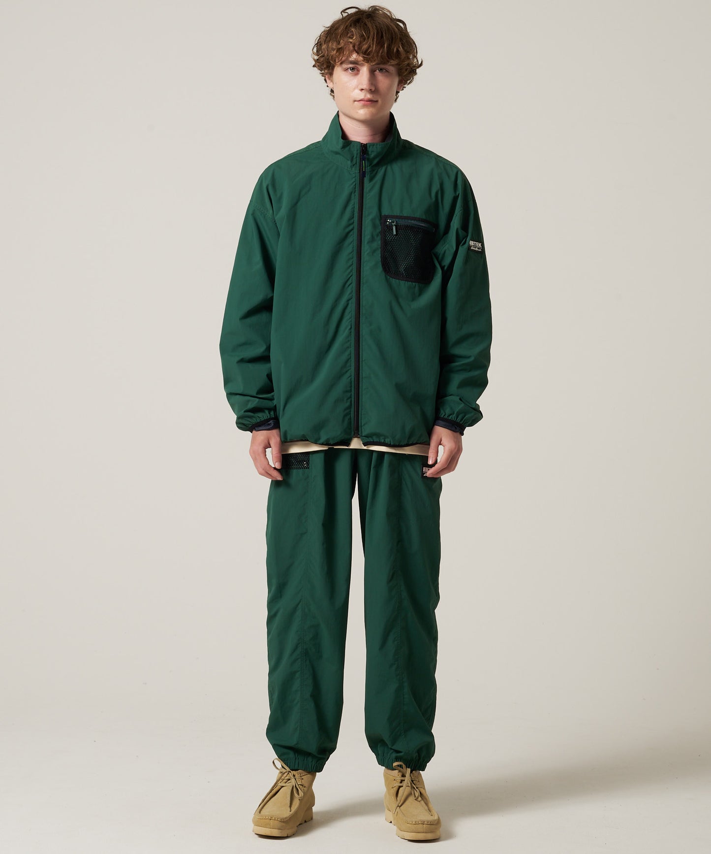 【予約】EBTEK ナイロンメッシュ ブルゾン/EBTEK NYLON/MESH BLOUSON