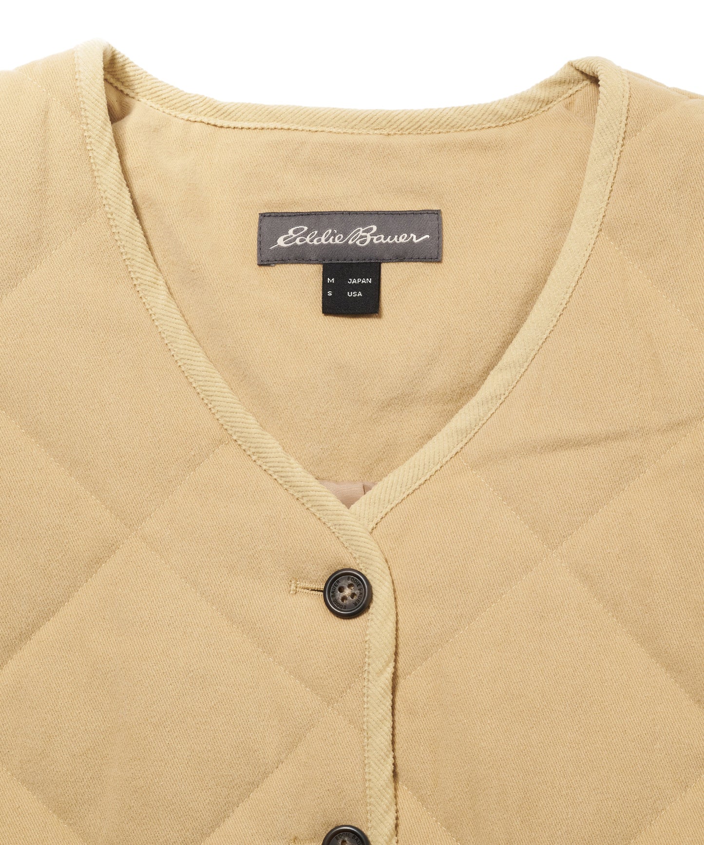 カラーレス キルト ジャケット/COLLARLESS QUILT JACKET