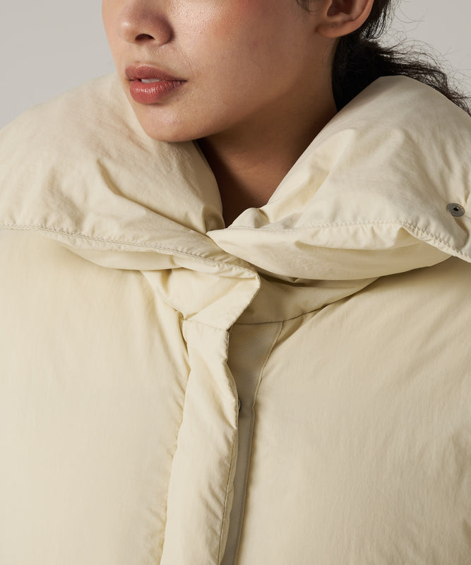 【ノベルティー対象】 パフィーネック ダウンジャケット/PUFFY NECK DOWN JACKET