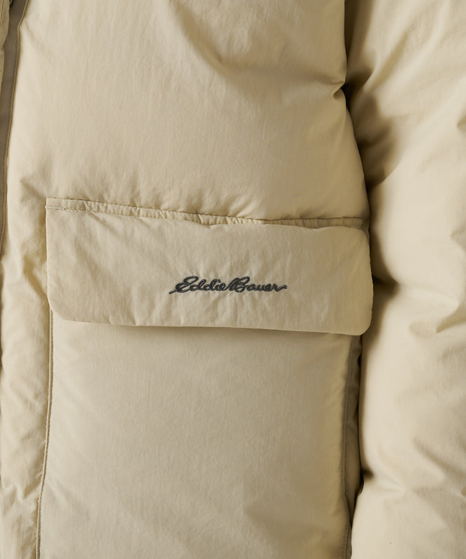 【ノベルティー対象】 パフィーネック ダウンジャケット/PUFFY NECK DOWN JACKET