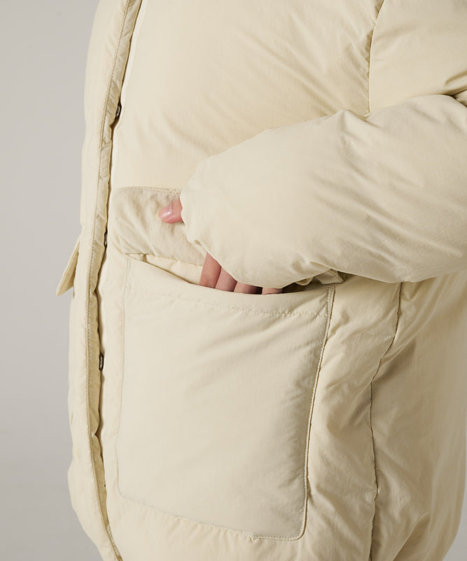 【ノベルティー対象】 パフィーネック ダウンジャケット/PUFFY NECK DOWN JACKET