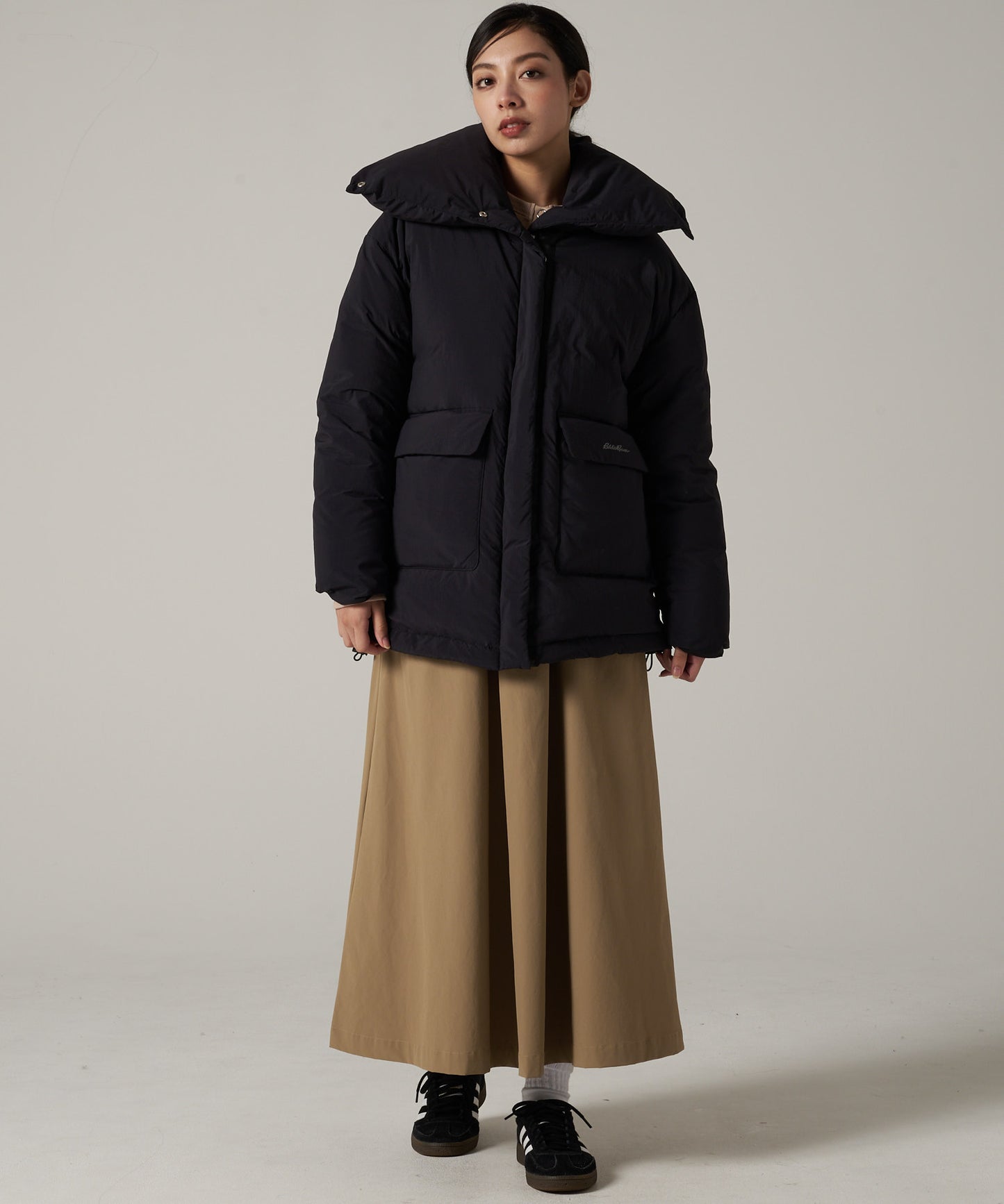 【ノベルティー対象】 パフィーネック ダウンジャケット/PUFFY NECK DOWN JACKET