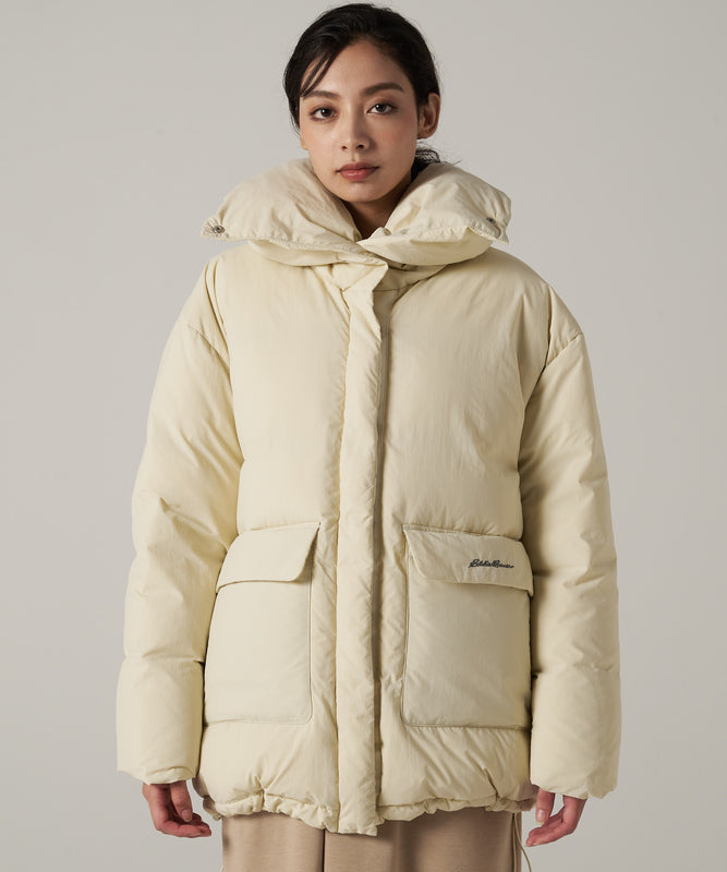 【ノベルティー対象】 パフィーネック ダウンジャケット/PUFFY NECK DOWN JACKET