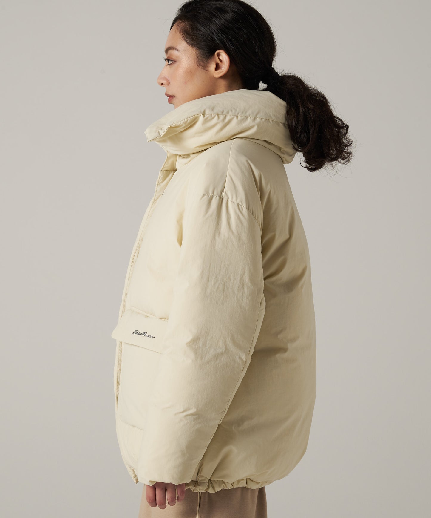 【ノベルティー対象】 パフィーネック ダウンジャケット/PUFFY NECK DOWN JACKET