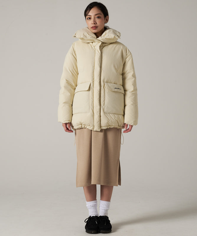 【ノベルティー対象】 パフィーネック ダウンジャケット/PUFFY NECK DOWN JACKET