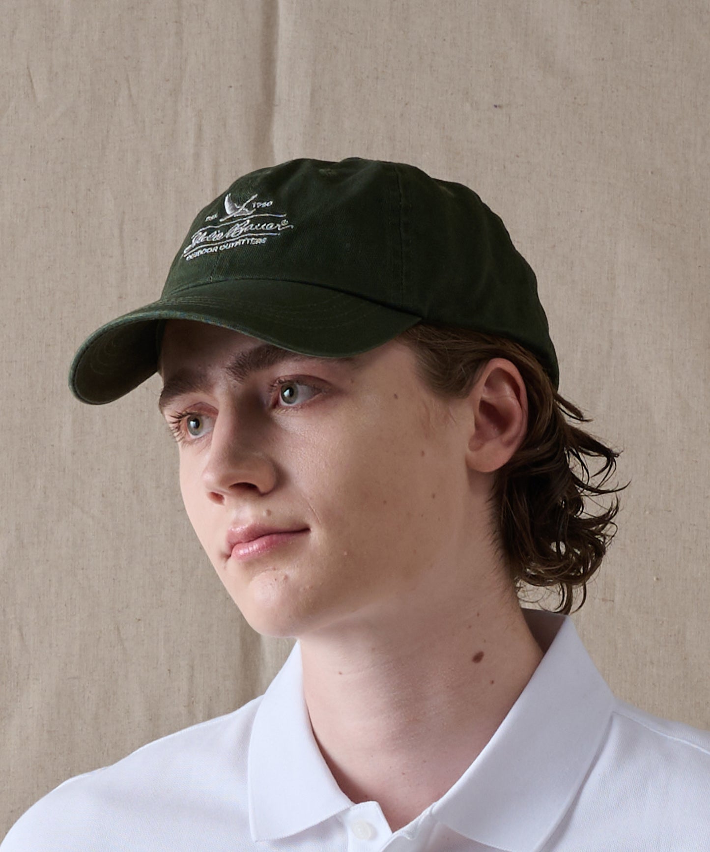 コットンツイル ロゴキャップ/COTTON TWILL LOGO CAP