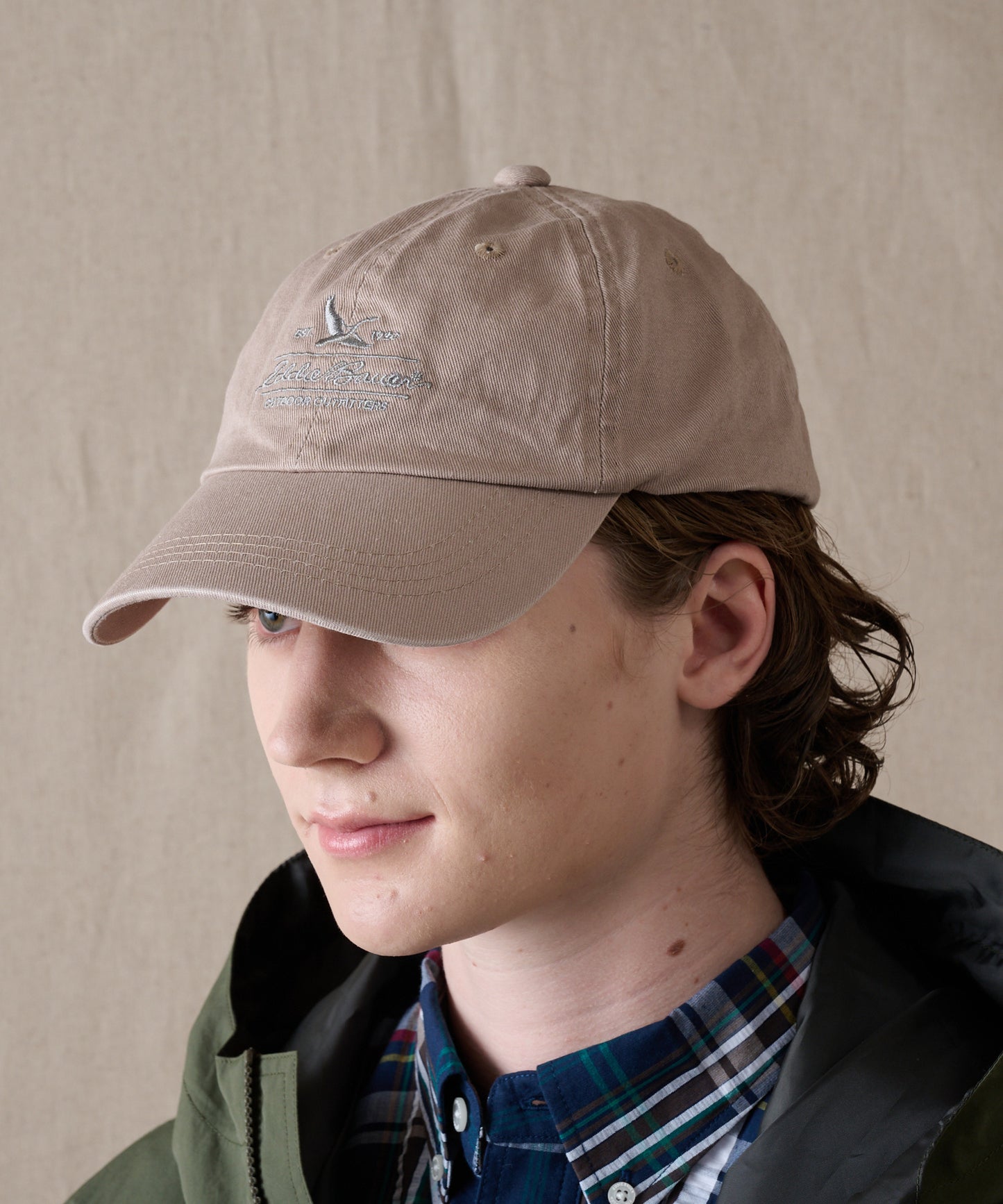 コットンツイル ロゴキャップ/COTTON TWILL LOGO CAP