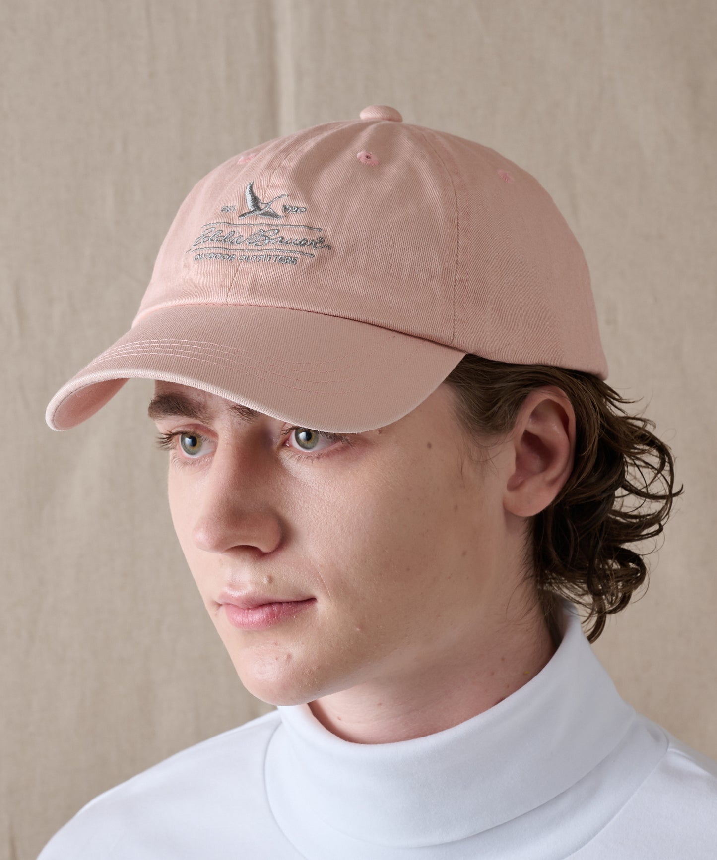 コットンツイル ロゴキャップ/COTTON TWILL LOGO CAP