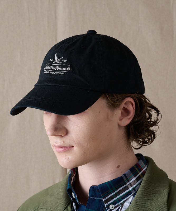 コットンツイル ロゴキャップ/COTTON TWILL LOGO CAP