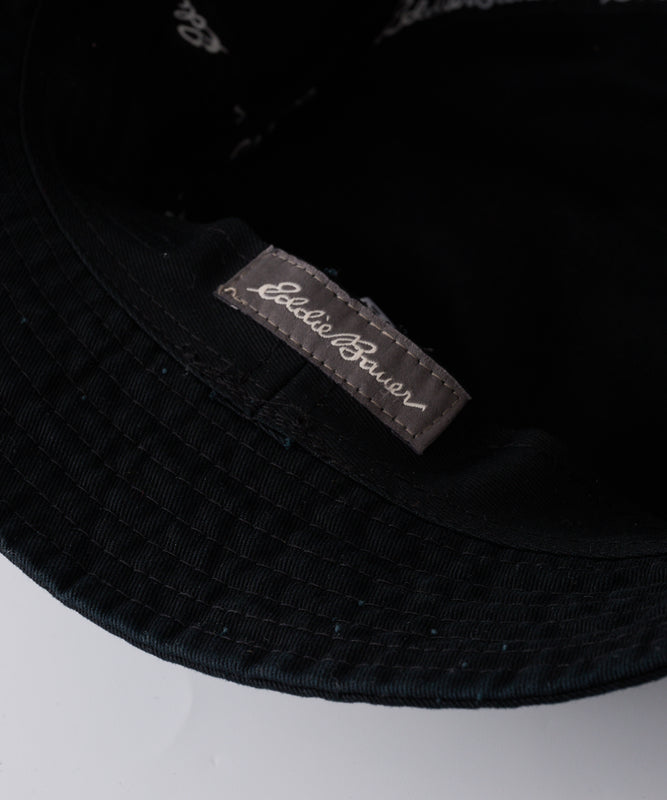 コットンツイル ロゴバケットハット/COTTON TWILL LOGO BUCKET HAT