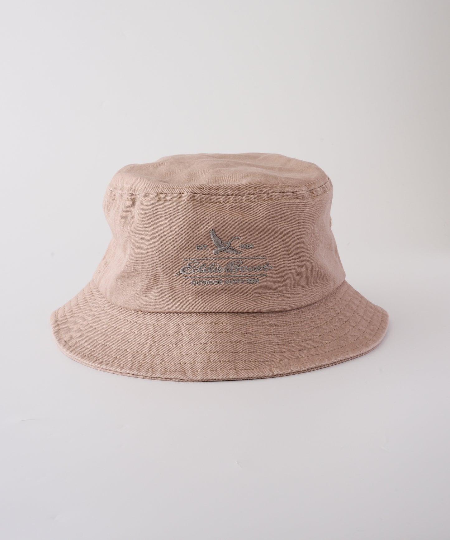 コットンツイル ロゴバケットハット/COTTON TWILL LOGO BUCKET HAT