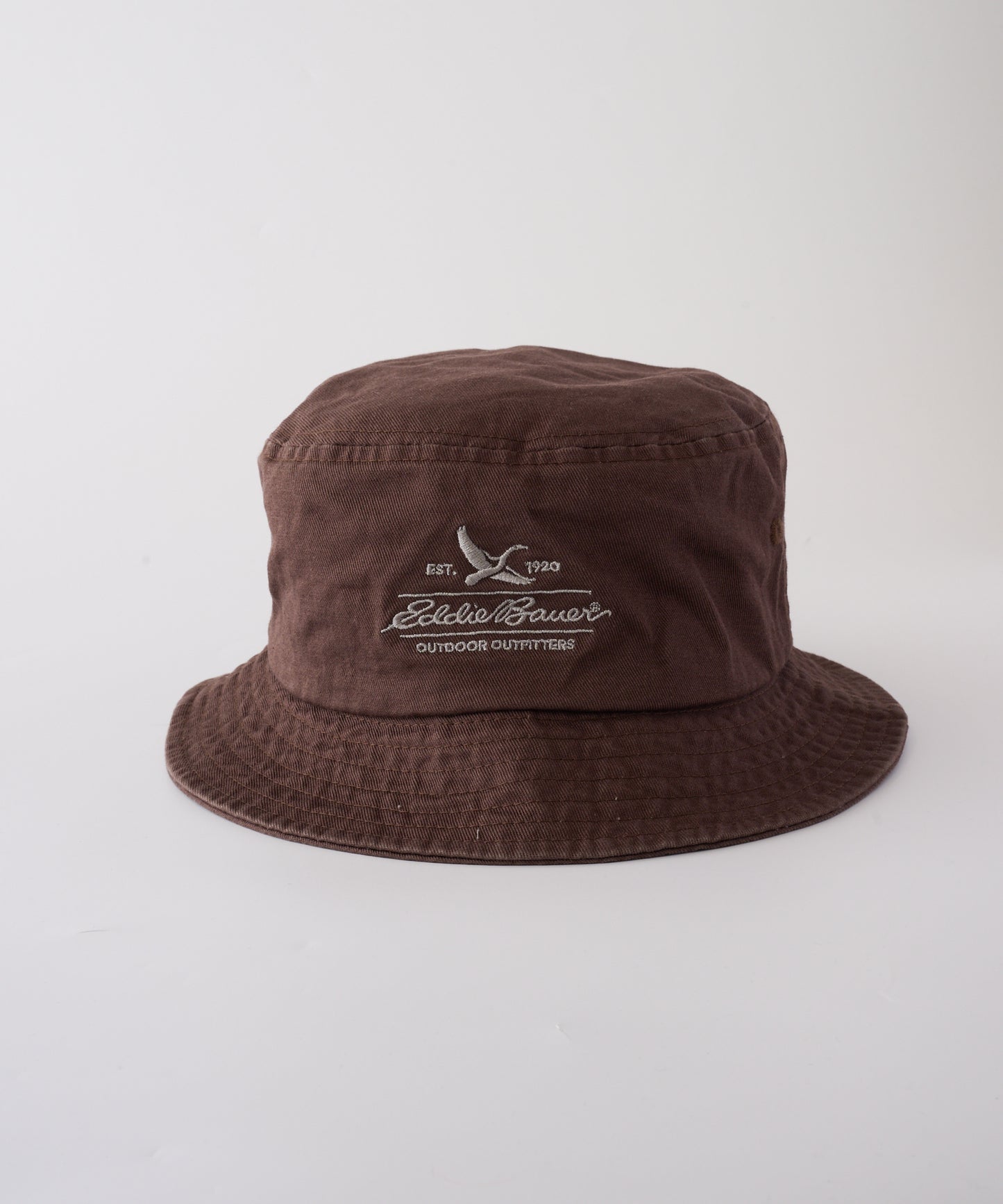 コットンツイル ロゴバケットハット/COTTON TWILL LOGO BUCKET HAT