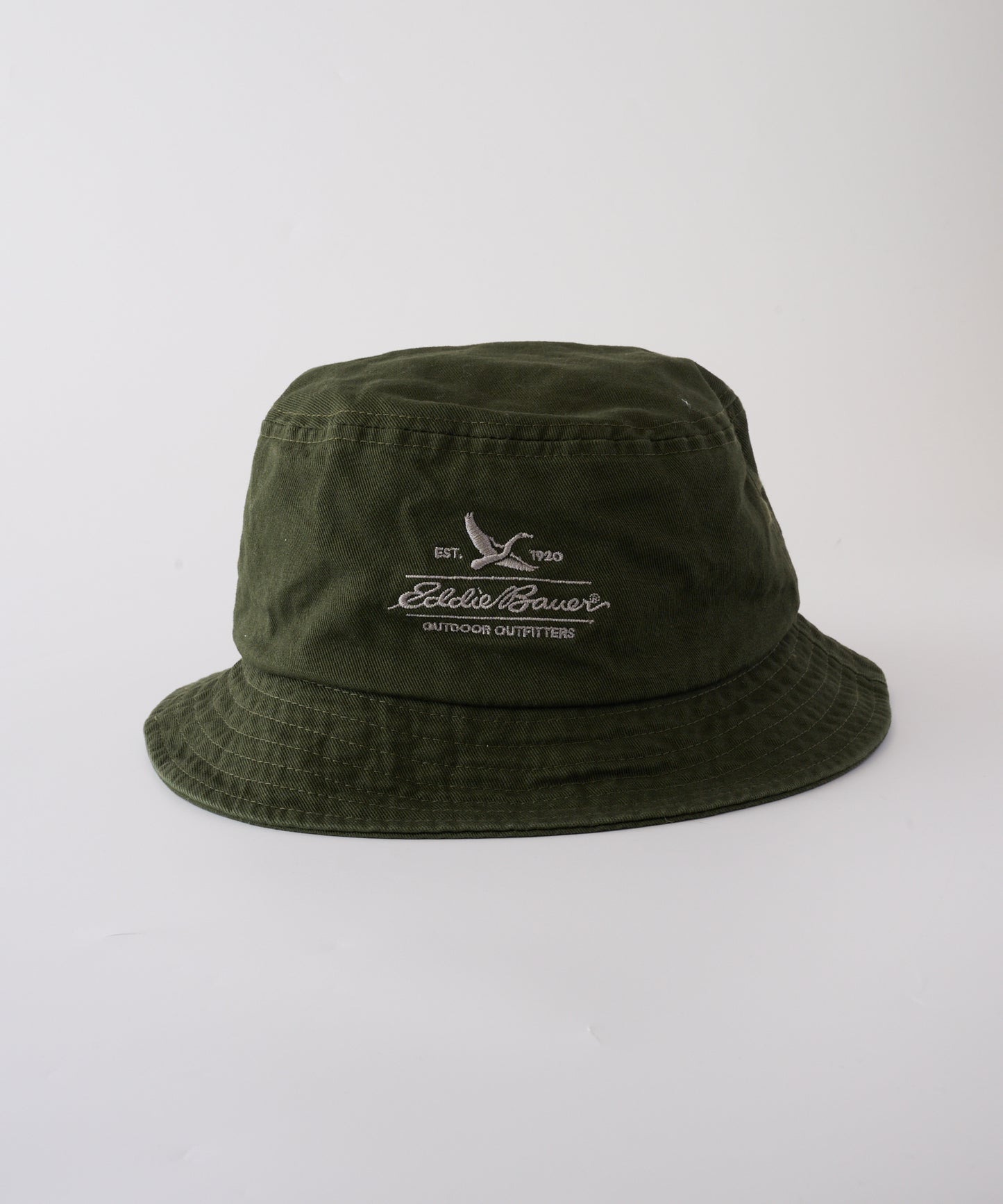 コットンツイル ロゴバケットハット/COTTON TWILL LOGO BUCKET HAT