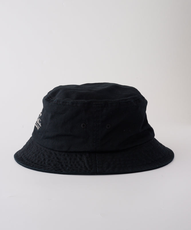 コットンツイル ロゴバケットハット/COTTON TWILL LOGO BUCKET HAT