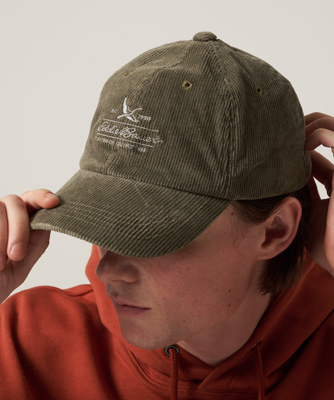 コーデュロイ ロゴキャップ/CORDUROY LOGO CAP