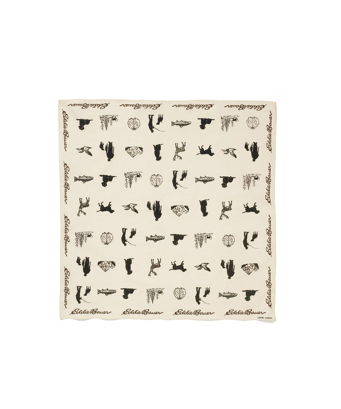 【2BUY対象】ラブラドール モチーフ バンダナ/LABRADOR MOTIF BANDANA
