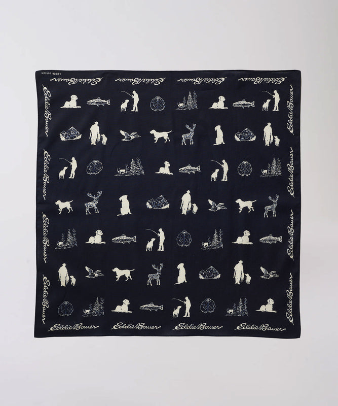 ラブラドール モチーフ バンダナ/LABRADOR MOTIF BANDANA