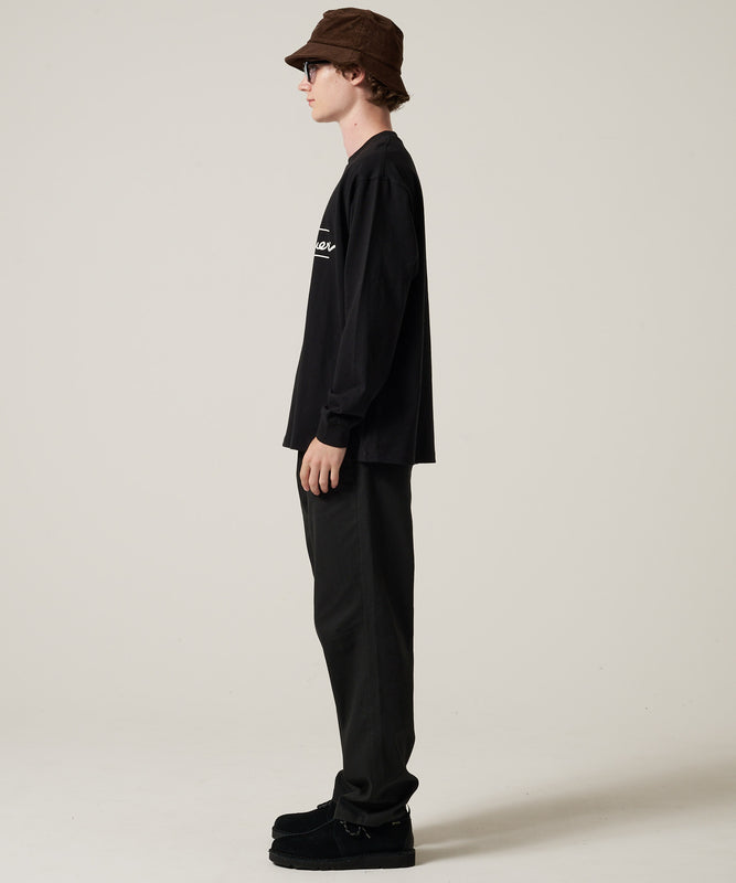 クラシックロゴ プリント長袖Tシャツ/CLASSIC LOGO PRINT LS TEE