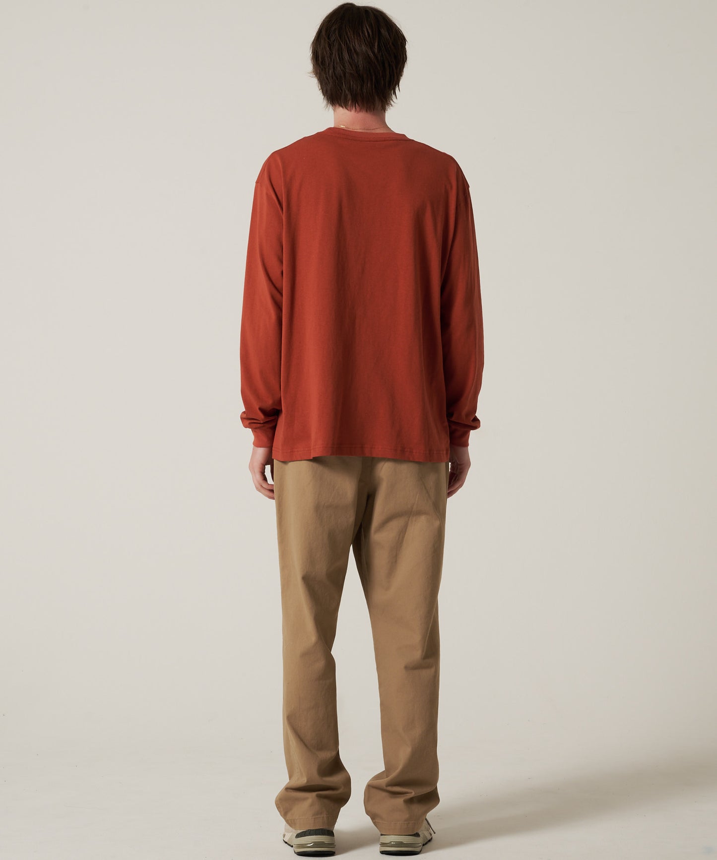 ワンポイントポケット長袖Tシャツ/ONE POINT PKT LS TEE