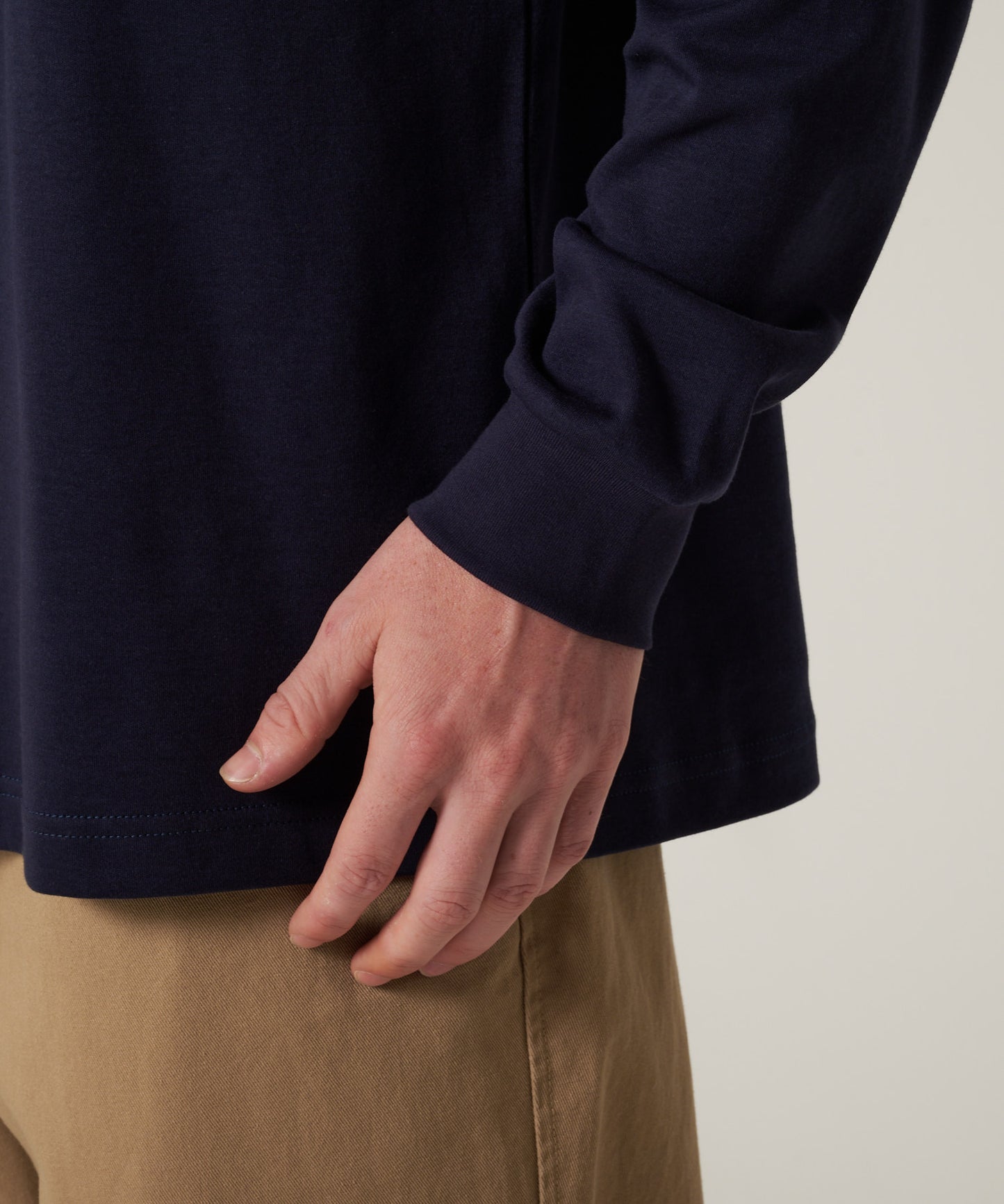 スムース タートル 長袖Tシャツ/SMOOTH TURTLE LS TEE