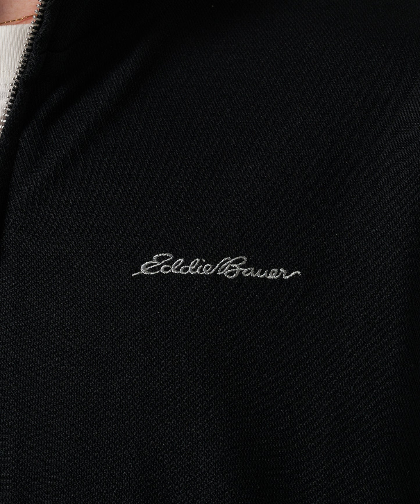 ダブルフェイスカノコ ジップアップ カーディガン/W-PIQUE ZIP-UP CARDIGAN