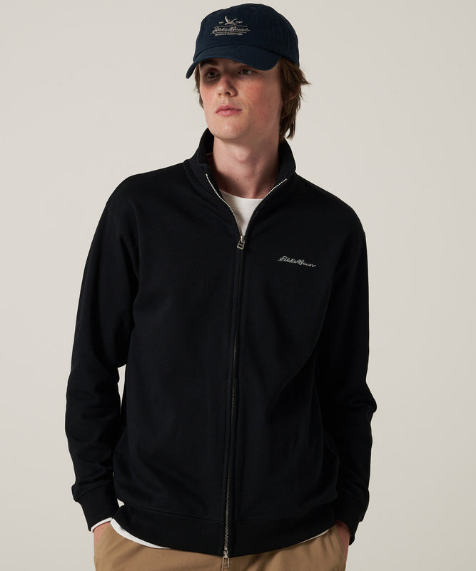 ダブルフェイスカノコ ジップアップ カーディガン/W-PIQUE ZIP-UP CARDIGAN