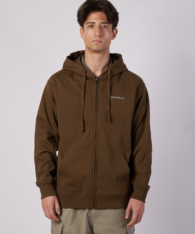 ダブルフェイスカノコ ジップフーディ/W-PIQUE ZIP HOODIE