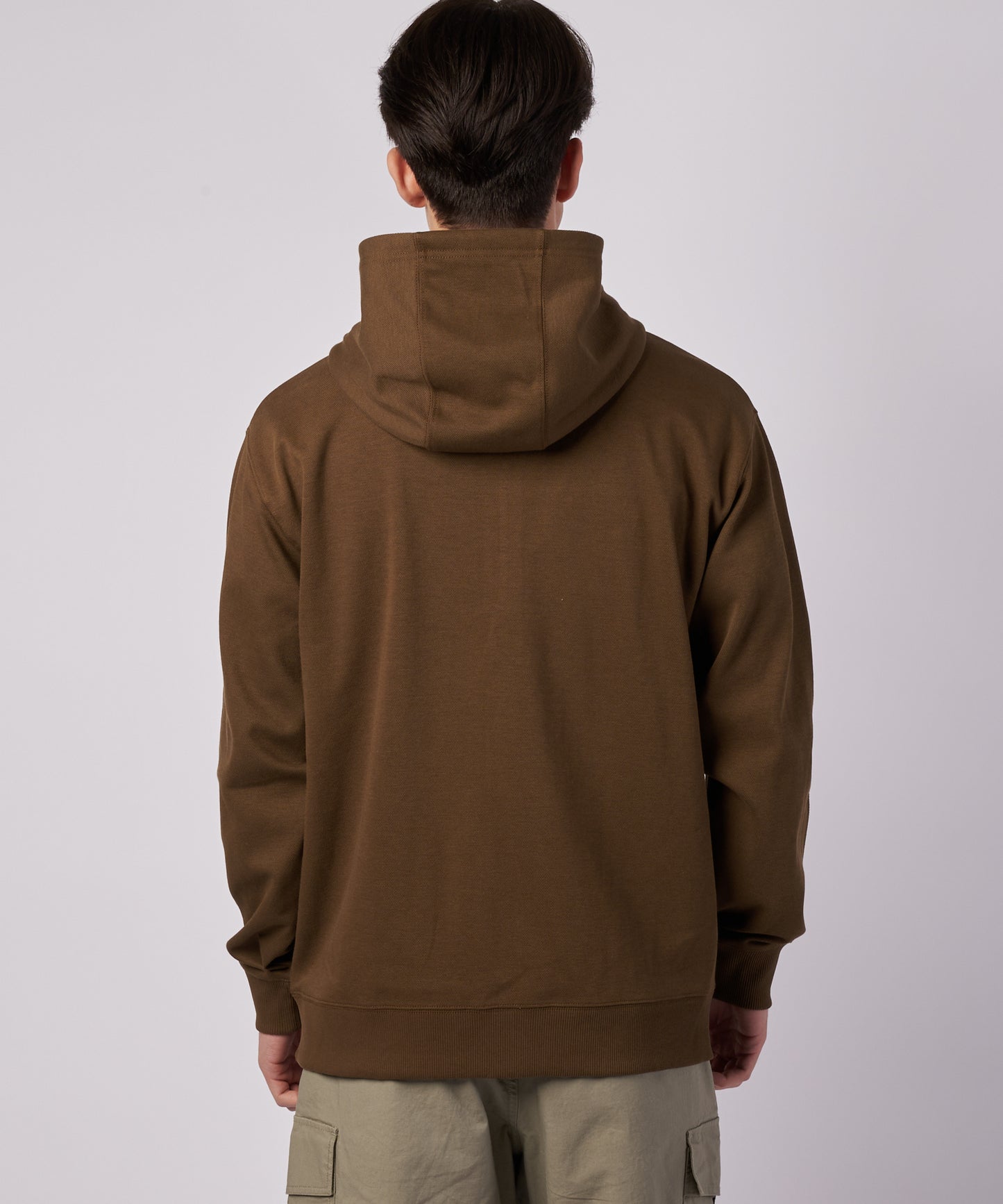 ダブルフェイスカノコ ジップフーディ/W-PIQUE ZIP HOODIE