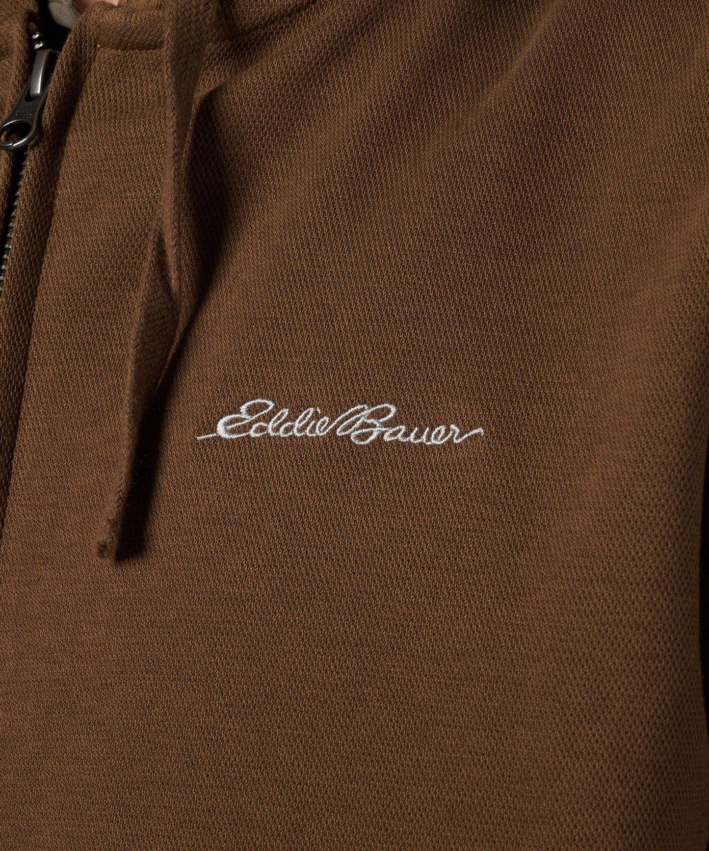ダブルフェイスカノコ ジップフーディ/W-PIQUE ZIP HOODIE
