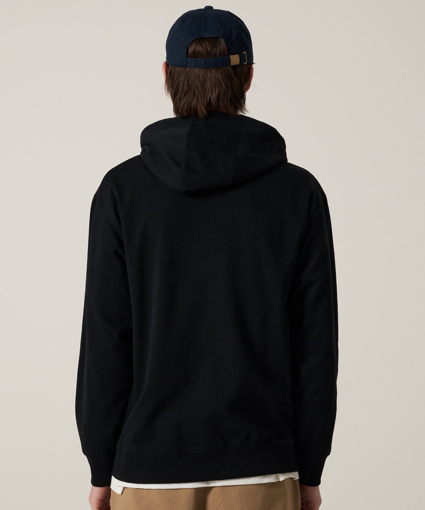 ダブルフェイスカノコ ジップフーディ/W-PIQUE ZIP HOODIE