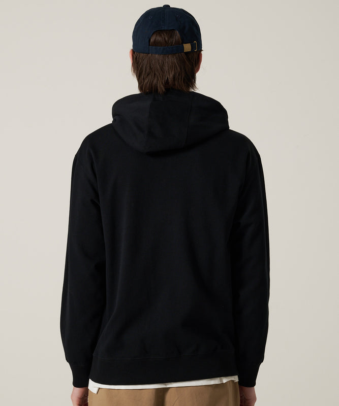 ダブルフェイスカノコ ジップフーディ/W-PIQUE ZIP HOODIE