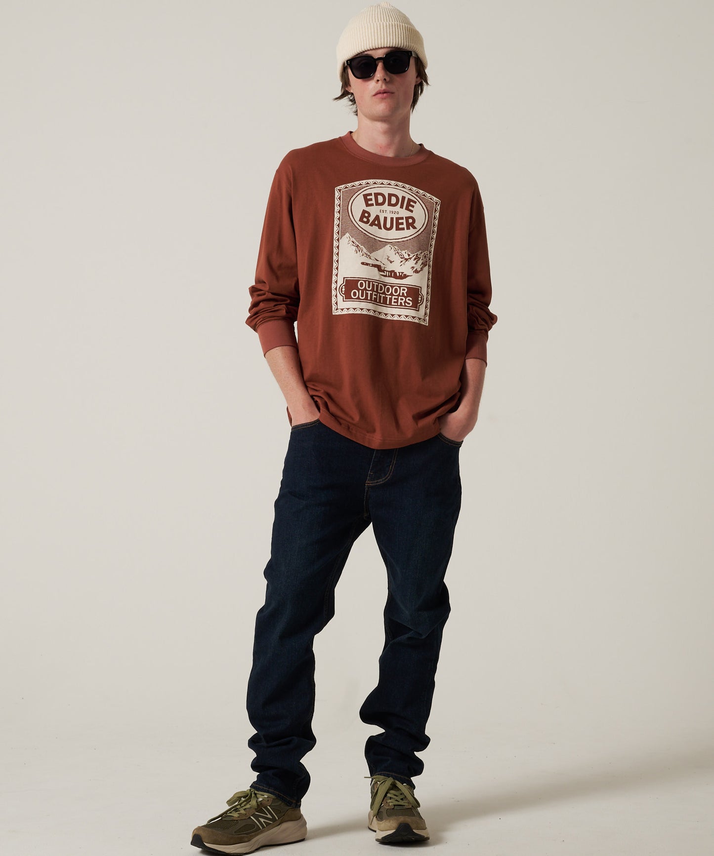 グラフィック 長袖Tシャツ/GRAPHIC LS TEE