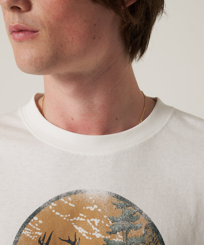 グラフィック 長袖Tシャツ/GRAPHIC LS TEE