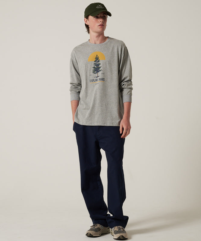 グラフィック 長袖Tシャツ/GRAPHIC LS TEE