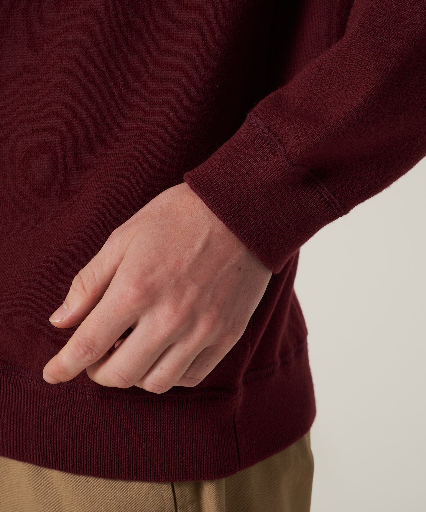 ミラノリブ クルーニット/MILAN RIB CREW KNIT