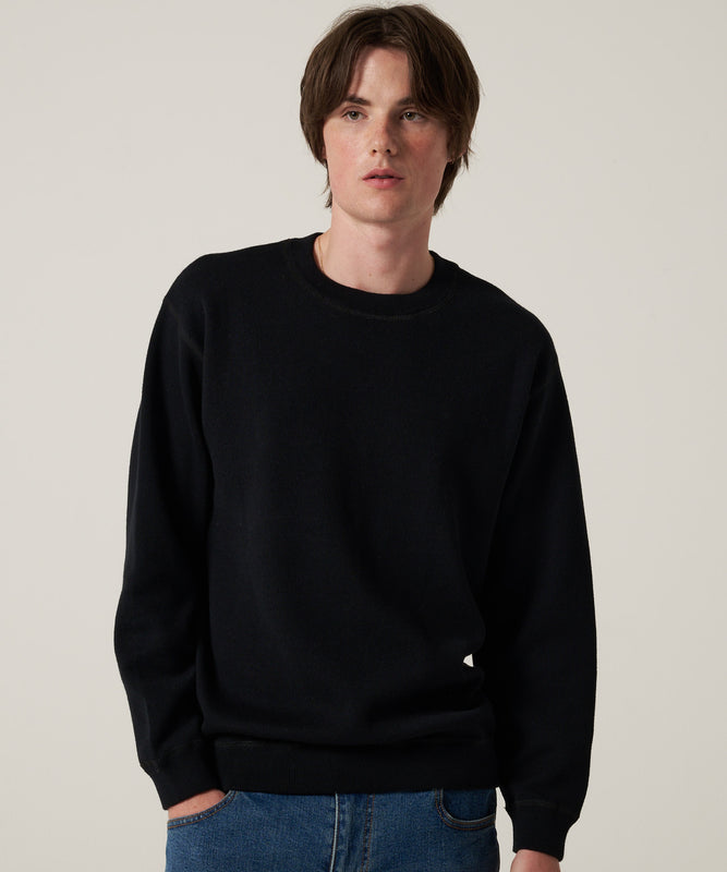 ミラノリブ クルーニット/MILAN RIB CREW KNIT