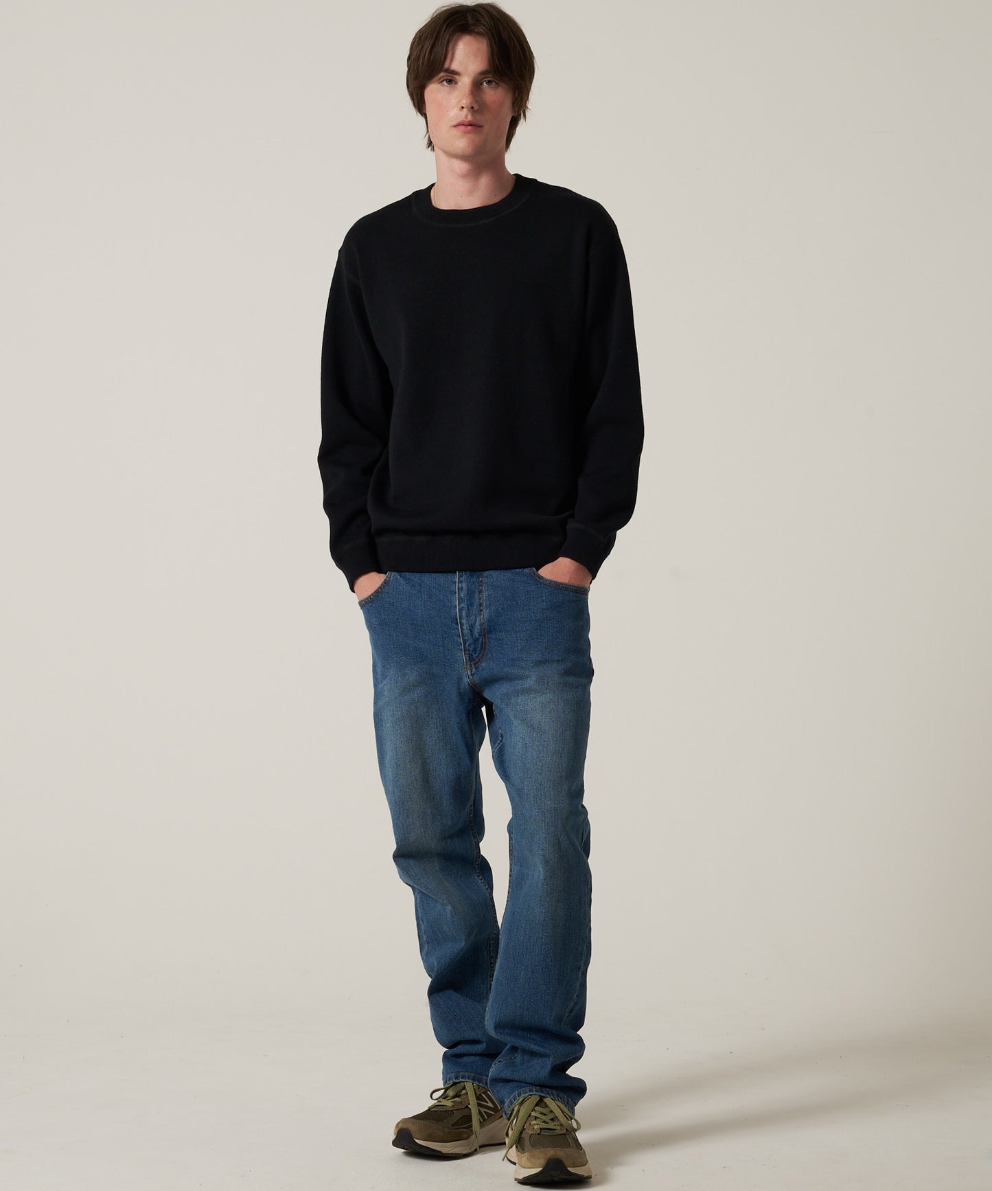 ミラノリブ クルーニット/MILAN RIB CREW KNIT