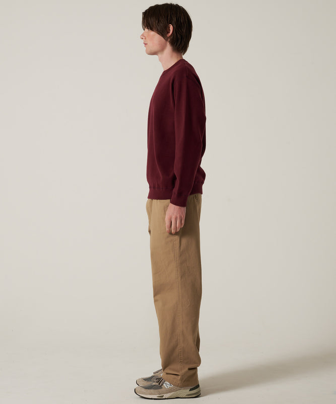 ミラノリブ クルーニット/MILAN RIB CREW KNIT